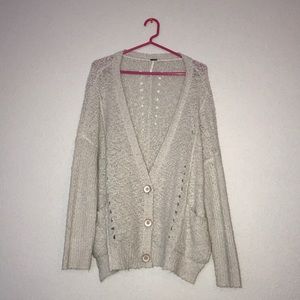 Free people oversized cardigan
